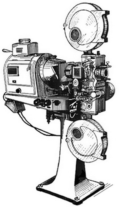 Картинки с кинопроектором
