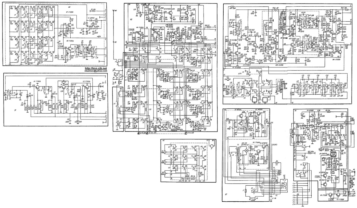Схема ленинград 006 стерео принципиальная радиоприемник